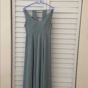Show Me Your Mumu Jenn Maxi - Silver Sage Crisp
